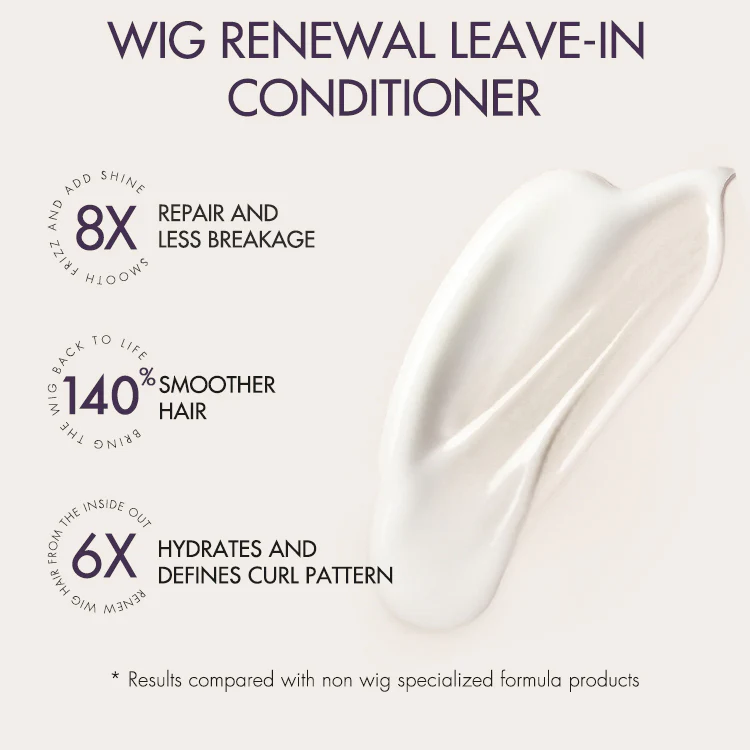 US Only | Wig Renewal™ Leave-in Conditioner, Anti Frizz, Super Shine & Moisture - Image 2