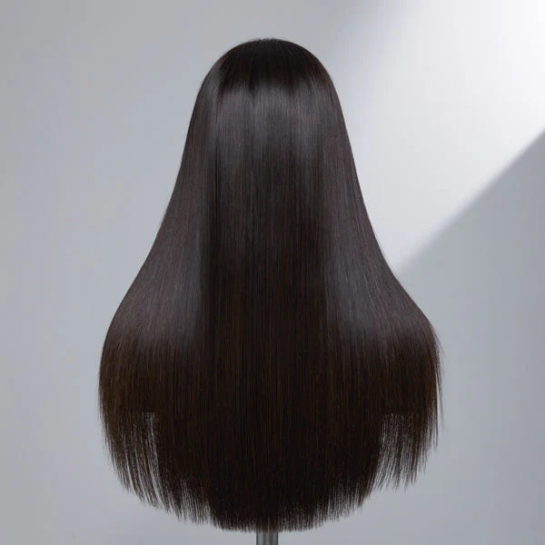 Luxury Choice | Super Density Silky Straight 13x4 Frontal Lace Long Wig 100% Human Hair - Image 3