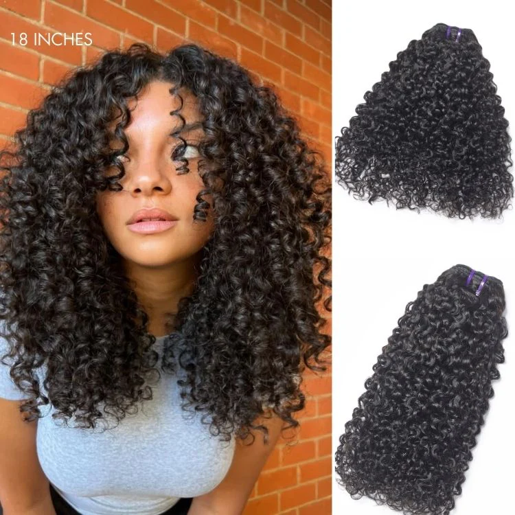 Messy Burmese Curly Bundles 100% Premium Remy Human Hair Bundles 1pc / 3pcs - Image 4