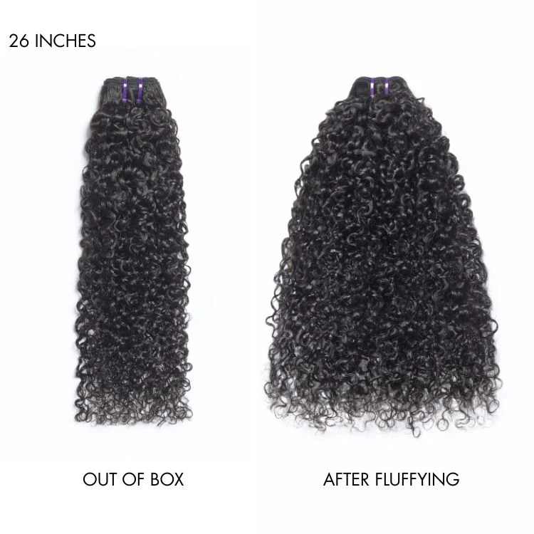 Messy Burmese Curly Bundles 100% Premium Remy Human Hair Bundles 1pc / 3pcs - Image 5