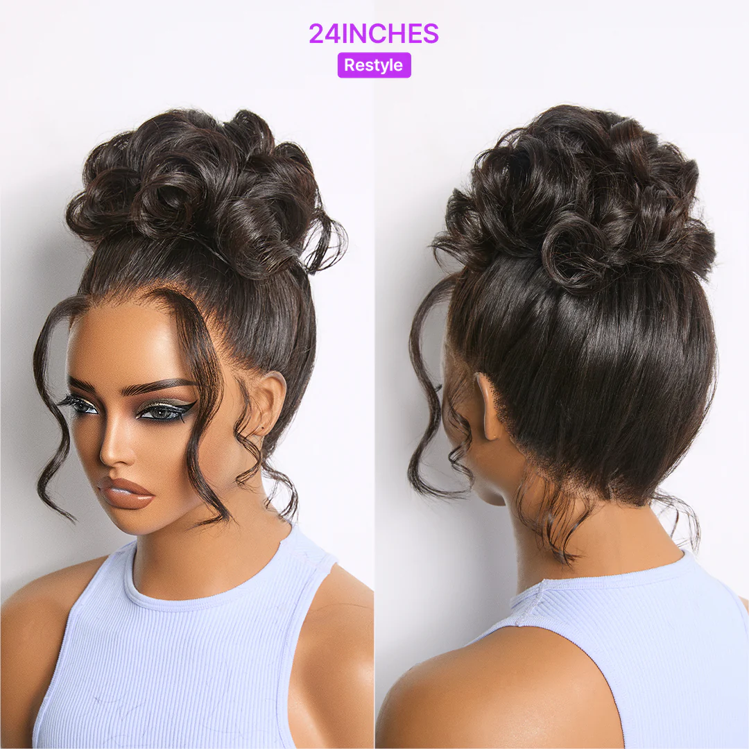 MyOwn-Fit™ 360 HD Lace Body Wave Wig Flexi-Fit Invisi Wig Pre-Cut Lace Natural Hairline - Image 4