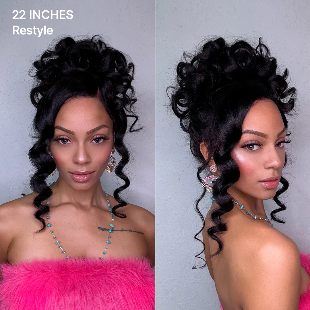 MyOwn-Fit™ 360 HD Lace Body Wave Wig Flexi-Fit Invisi Wig Pre-Cut Lace Natural Hairline - Image 7