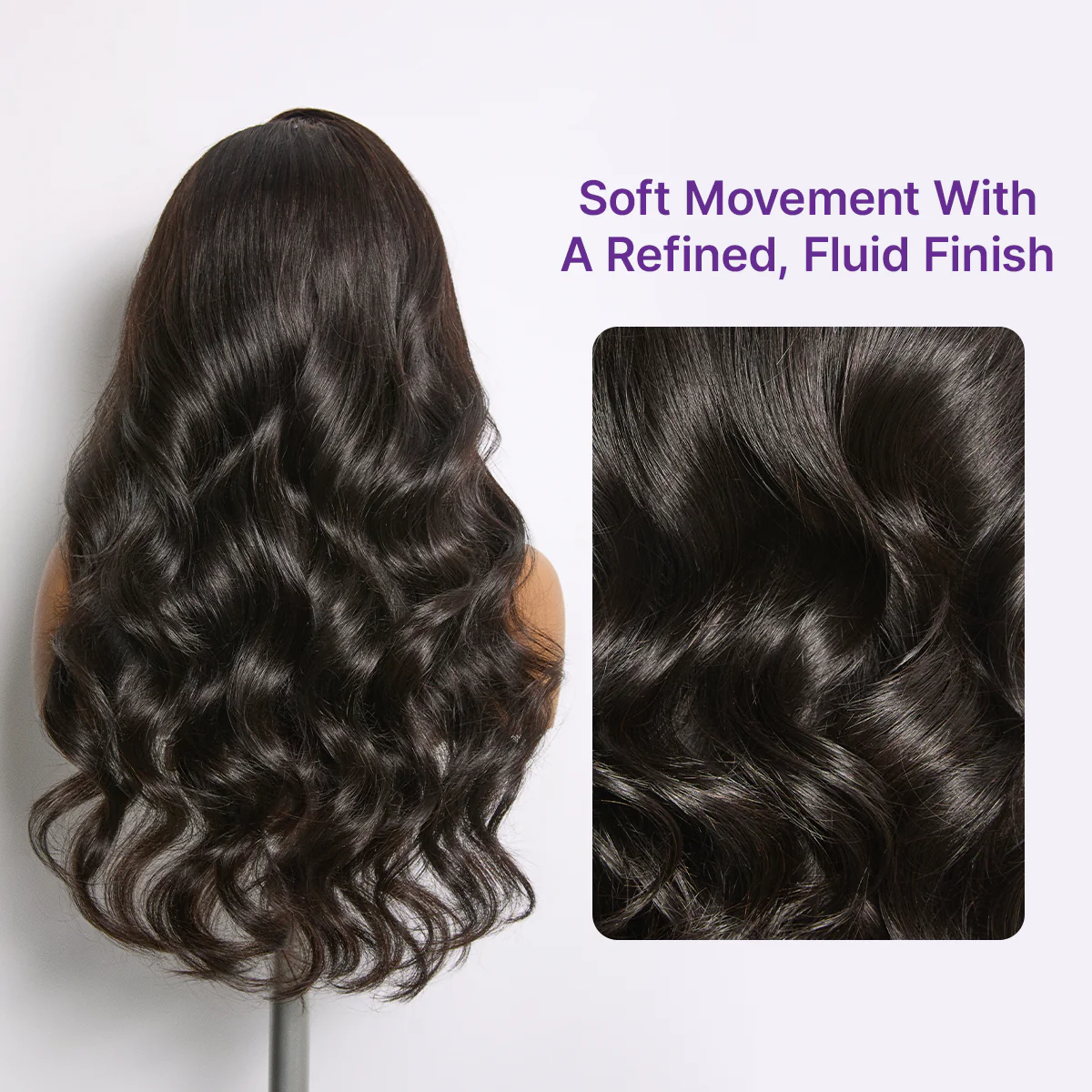 MyOwn-Fit™ 360 HD Lace Body Wave Wig Flexi-Fit Invisi Wig Pre-Cut Lace Natural Hairline - Image 9