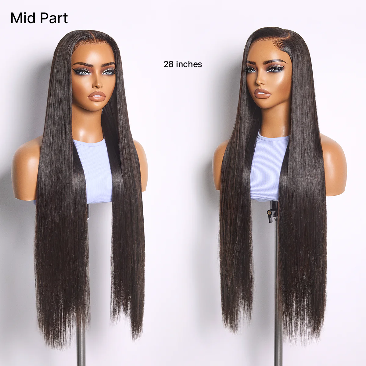 MyOwn-Fit™ PartingMax Glueless Personalized Comfort Wig 250% Density Bone Straight with Baby Hair 7x6 Closure HD Lace Wig Pre Cut & Plucked & Bleached Ready to Go - Image 13