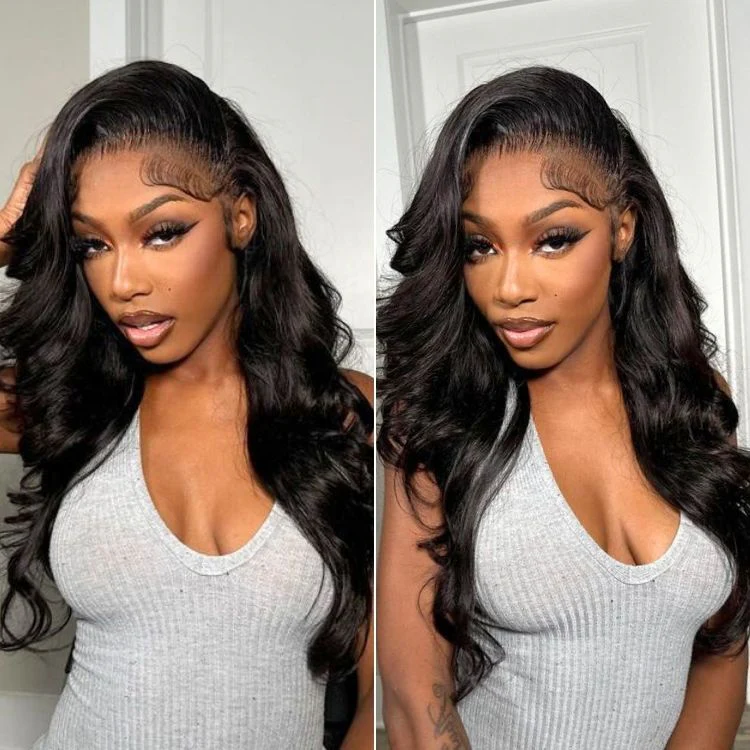 PreMax 2.0 Wigs - Nature Max Loose Body Wave Ear-to-ear Glueless 13x6 Frontal HD Lace C Part Wig - Image 4