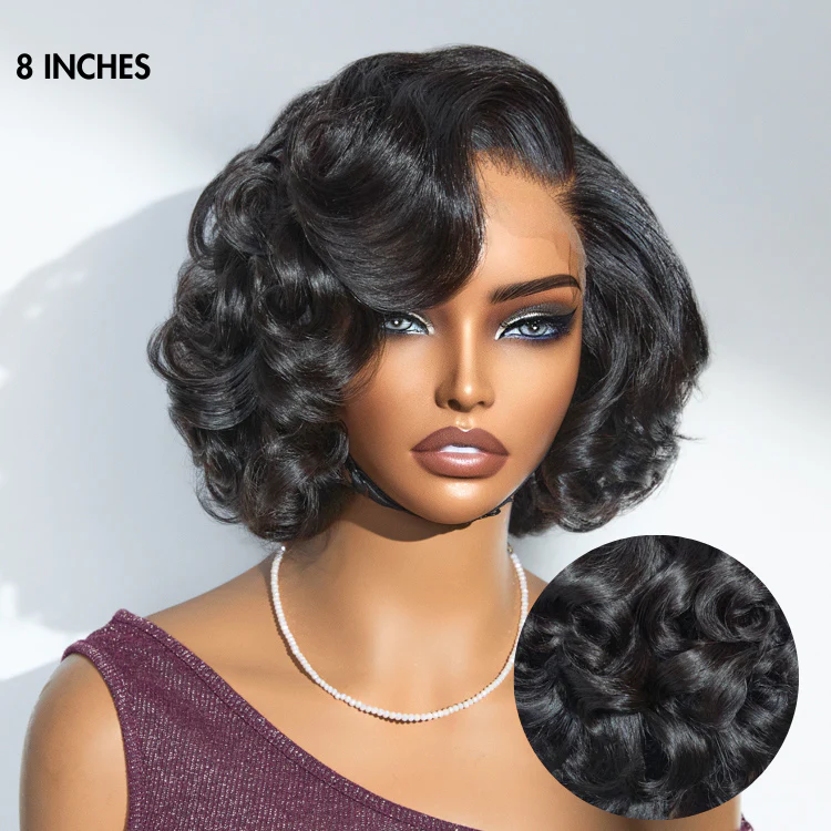 New Customers Only | 1 SEC INSTALL WIG | Mature Boss Brown Ombre Highlight / Natural Black Loose Wave Glueless Minimalist HD Lace Wig - Image 5