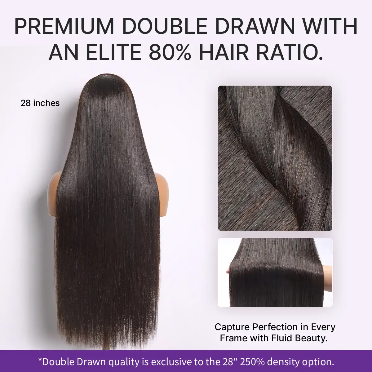 New Customers Only | Luvme All-Day Comfort Wig 180% / 250% Density Bone Straight with Baby Hair PartingMax Glueless 7x6 Closure HD Lace Wig Pre-Cut Lace - Image 14