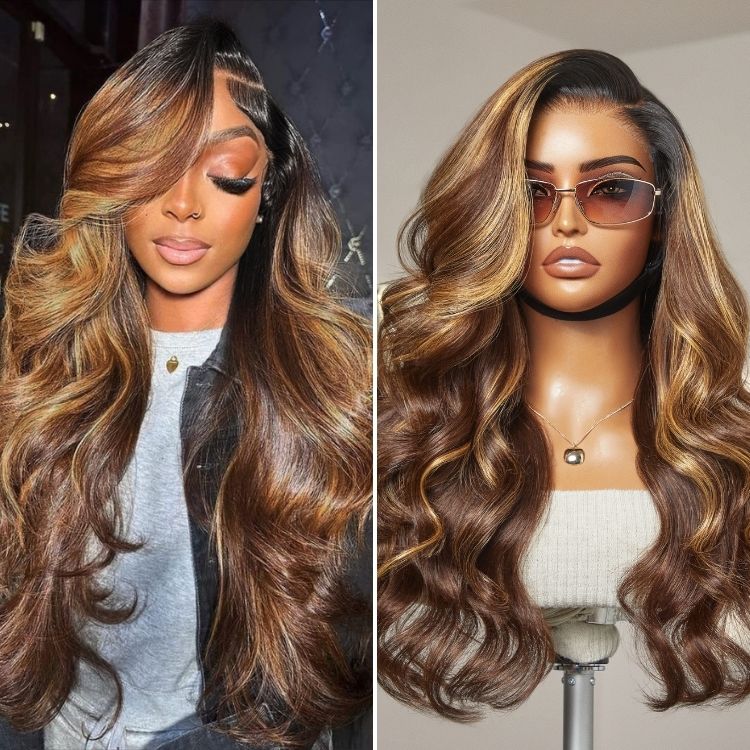 New Customers Only | Luvme All-Day Comfort™ Wig PartingMax 180% / 250% Density Glueless 7x6 Closure HD Lace Loose Body Wave Long Wig Pre-Cut Lace - Image 11