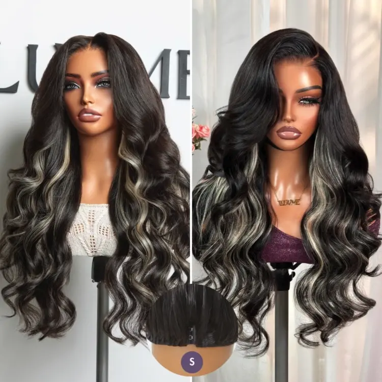 New Customers Only | Luvme All-Day Comfort™ Wig PartingMax 180% / 250% Density Glueless 7x6 Closure HD Lace Loose Body Wave Long Wig Pre-Cut Lace - Image 15