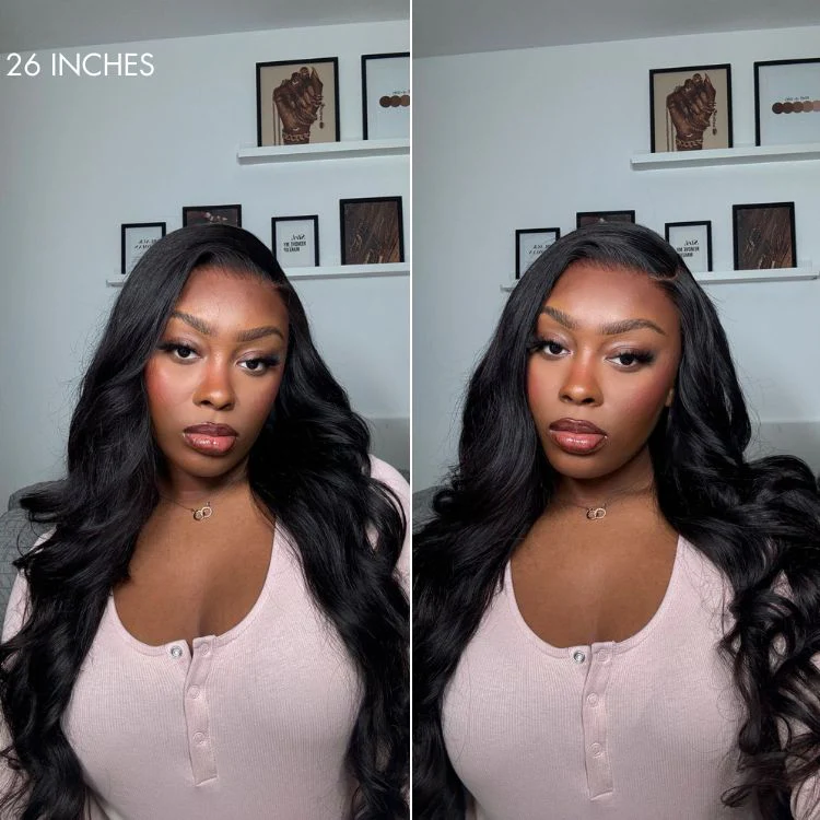 New Customers Only | Luvme All-Day Comfort™ Wig PartingMax 180% / 250% Density Glueless 7x6 Closure HD Lace Loose Body Wave Long Wig Pre-Cut Lace - Image 5