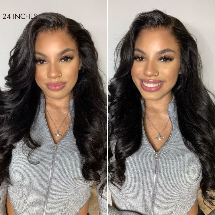 New Customers Only | Luvme All-Day Comfort™ Wig PartingMax 180% / 250% Density Glueless 7x6 Closure HD Lace Loose Body Wave Long Wig Pre-Cut Lace - Image 8