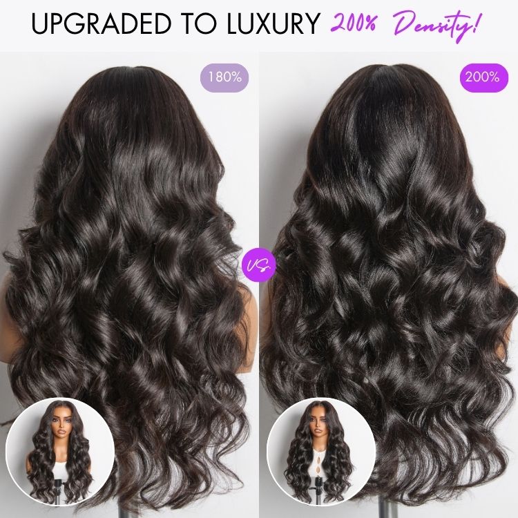 New Customers Only | NatureMAX™ 200% / 250% Density Loose Wave Glueless 13x6 HD Lace Front Wig Human Hair Pre-Cut Lace Flexi-Fit Drawstring Cap - Image 10