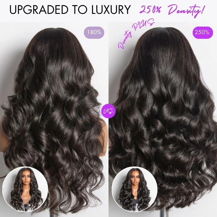 New Customers Only | NatureMAX™ 200% / 250% Density Loose Wave Glueless 13x6 HD Lace Front Wig Human Hair Pre-Cut Lace Flexi-Fit Drawstring Cap - Image 13