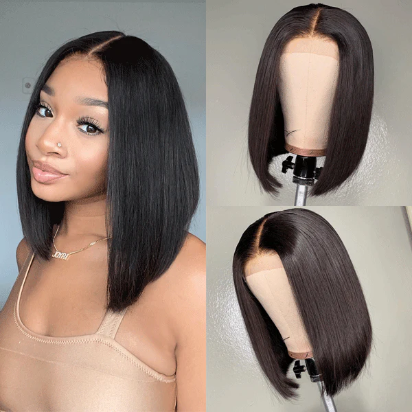 Exclusive Discount | Luvme Hair Beginner Friendly Glueless Silky Blunt Cut 4x4 Closure Bob Wig | Upgraded 2.0 - Image 7