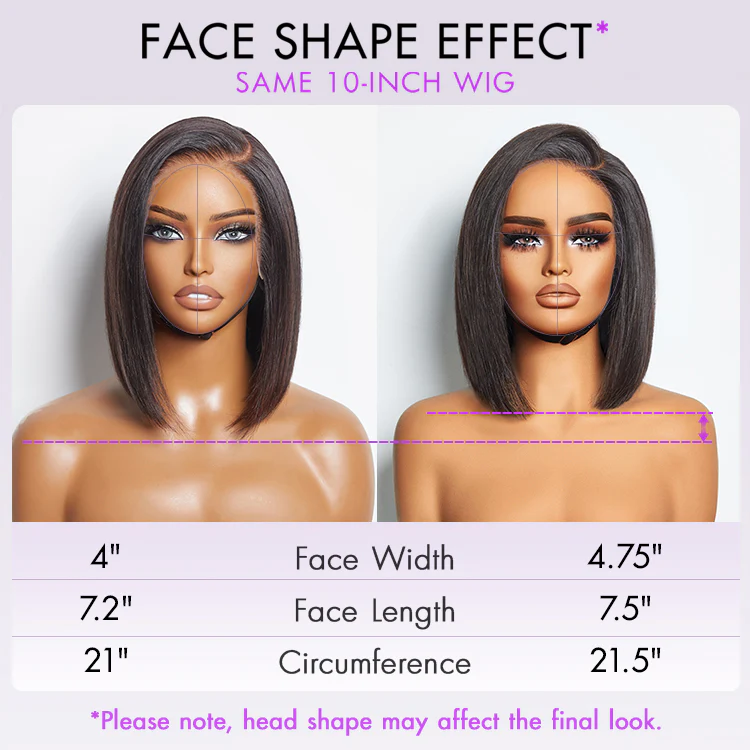 PreMax Wigs | Ombre Blonde Highlight Silky Straight Glueless Ear-to-ear Lace Bob Wig 100% Human Hair Pre-Cut Lace - Image 7