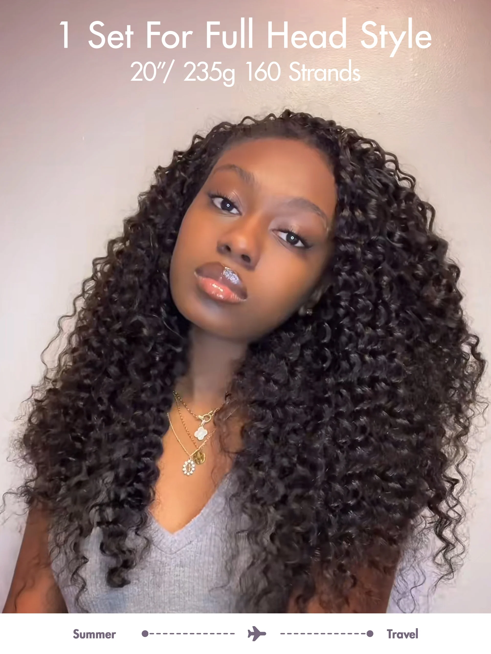 Readitress™ Pre-Separated Feather Crochet Human Hair for Miracle Knots Boho Braids | Deep Wave, Kinky Straight, and Burmese Curly Protective Style (Free Gifts Included) - US Only - Image 5