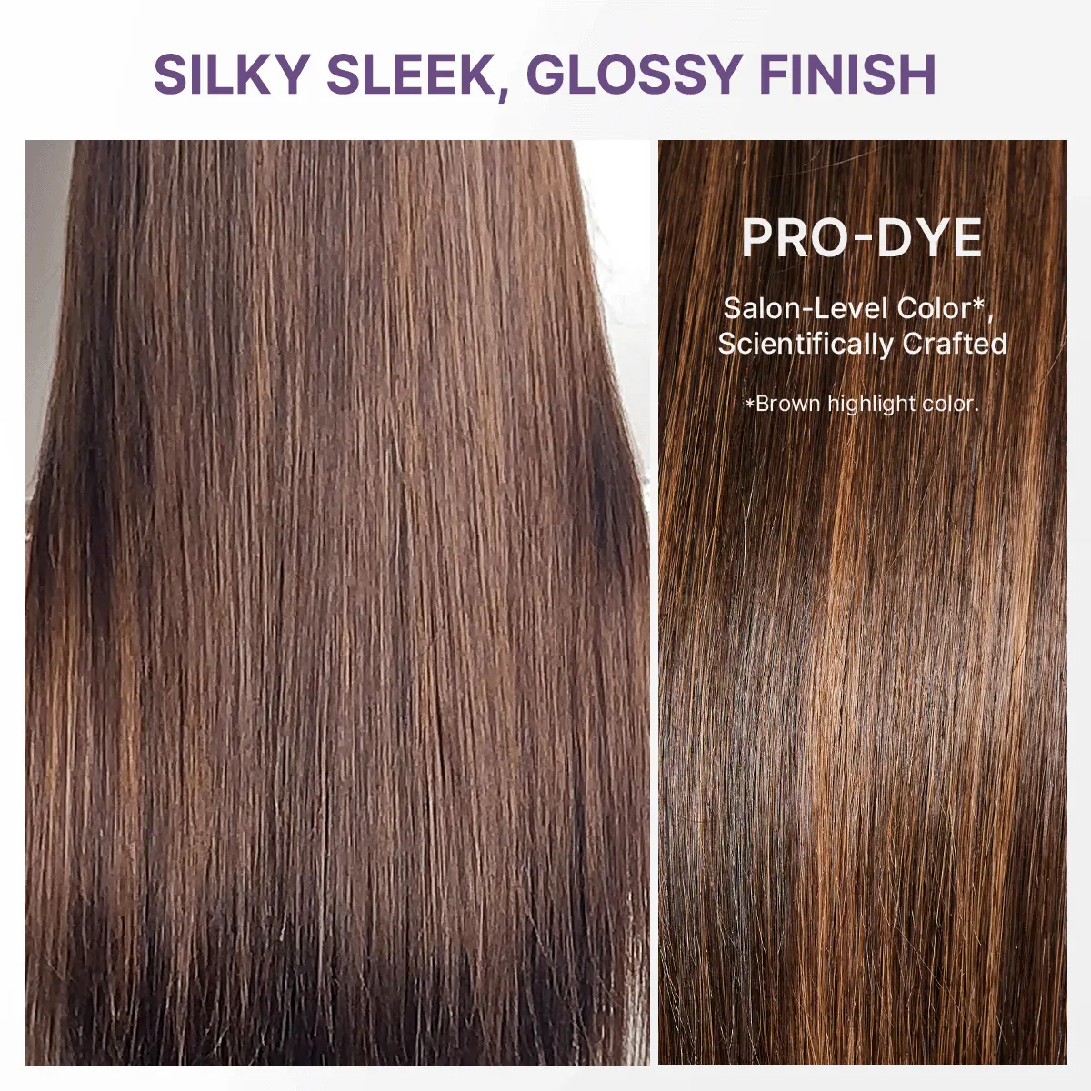 PreMax Wigs - Chestnut Brown with Honey Blonde Highlights Silky Straight 13x4 Frontal Lace Glueless Long Wig Pre-Cut Lace - Image 3