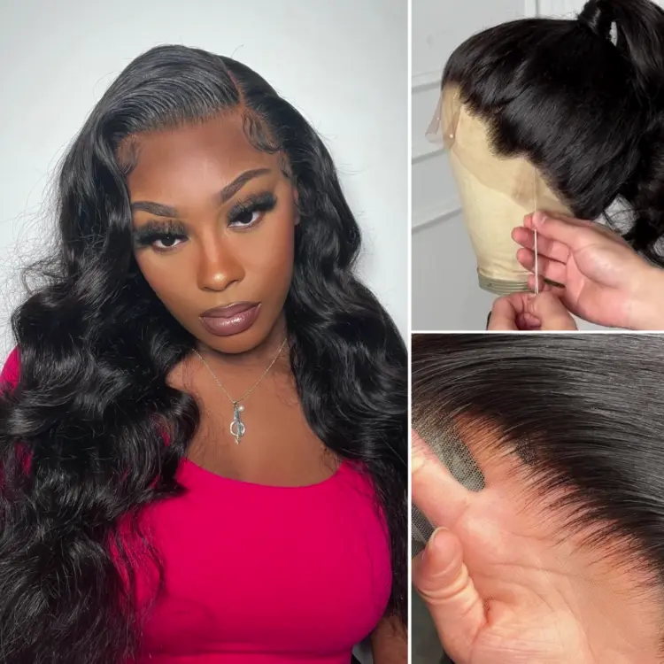 PreMax Wigs - Flexi-Fit Invisi Drawstring Cap 360 HD Lace Loose Body Wave Wig Restyle Friendly  - US Only