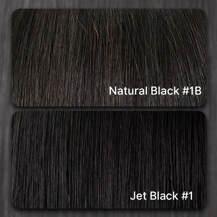 PreMax Wigs | Jet Black Middle Part Silky Straight Glueless 5x5 Closure Lace Wig Pre-Cut Lace - Image 5
