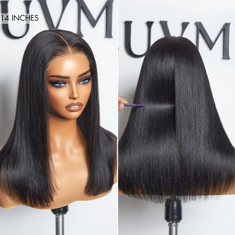 PreMax Wigs - Luxury Classic Silky Straight HD Full Lace Flexi-Fit Invisi Drawstring Cap Human Hair Wig - Image 10