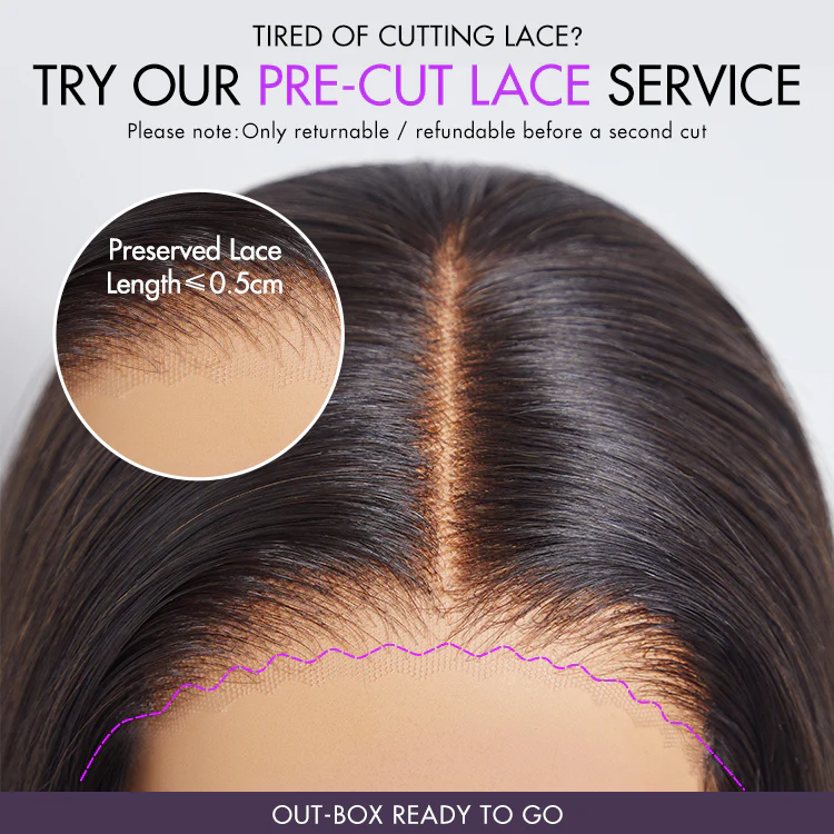 PreMax Wigs |  Ombre Brown Loose Body Wave Glueless 5x5 Closure Lace Wig Pre-Cut Lace - US Only - Image 11