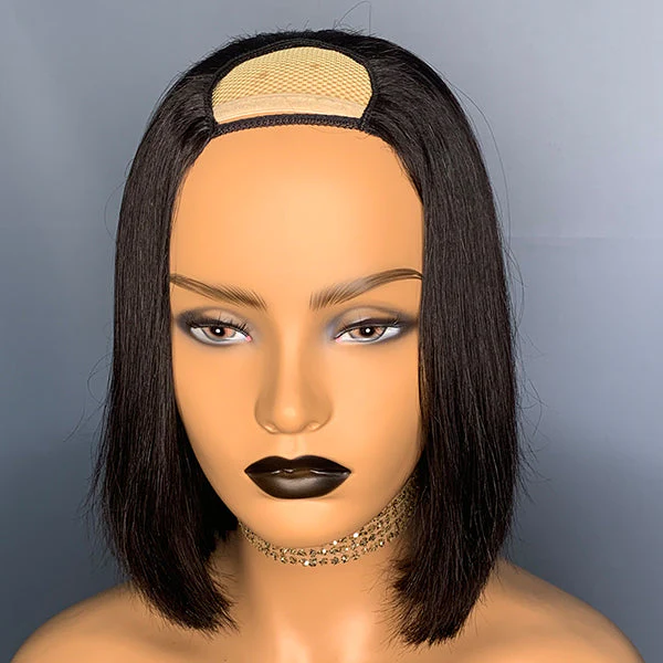Quick & Easy Affordable U Part Bob Wig 100% Human Hair  - US Only - Image 7