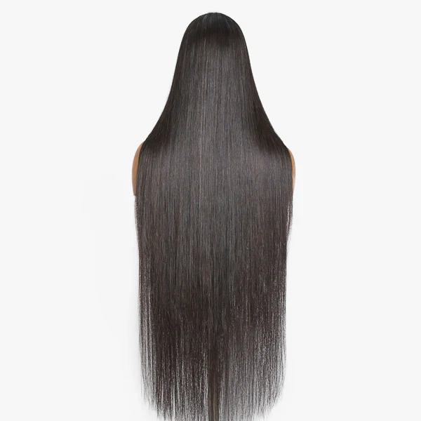 Luvme Hair 180% Density Royal Luxury Super Long Silky Straight 5x5 Closure HD Lace Wig 100% Human Hair - Image 4