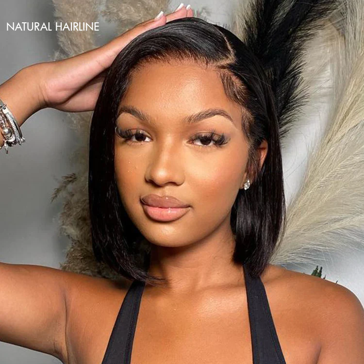Special Deal | Luvme Hair PartingMax Glueless Wig Silky Blunt Bob Cut 7x6 Closure HD Lace Wig Breathable Cap - Image 3