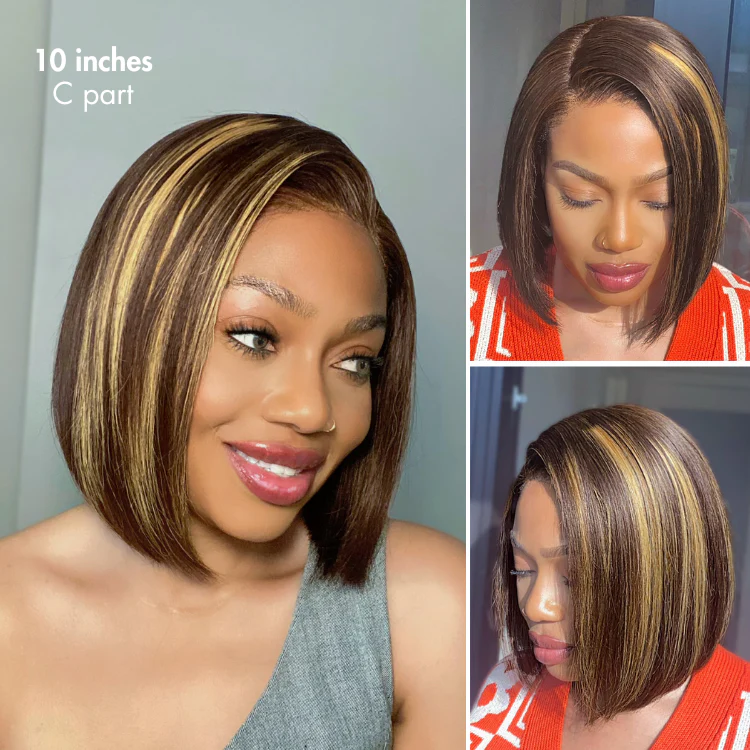 Special Deal | Luvme Hair PartingMax Glueless Wig Silky Blunt Bob Cut 7x6 Closure HD Lace Wig Breathable Cap - Image 5