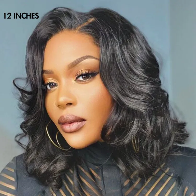 Body Wave / Straight / Kinky / Deep Wave Human Hair U Part Wig - Image 3