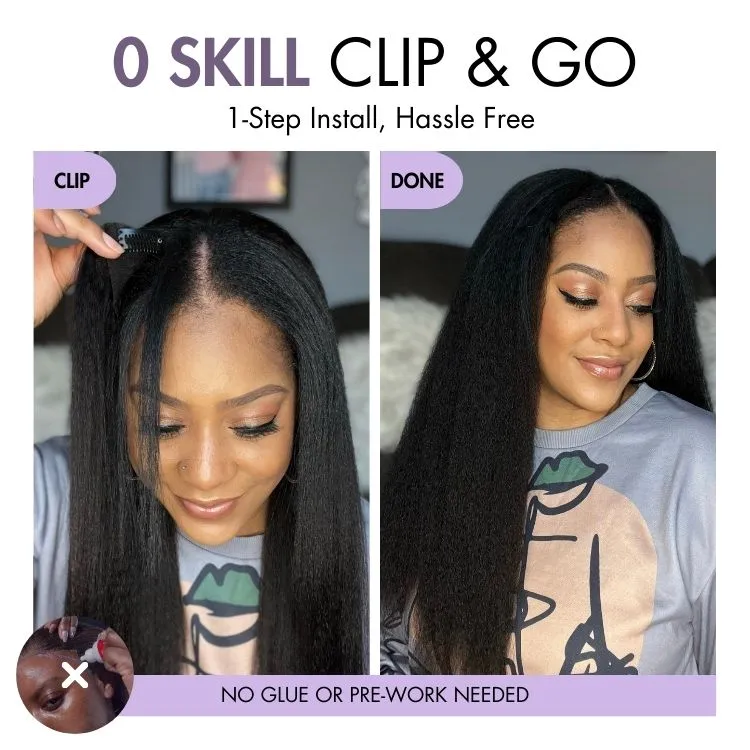 Body Wave / Straight / Kinky / Deep Wave Human Hair U Part Wig - Image 8