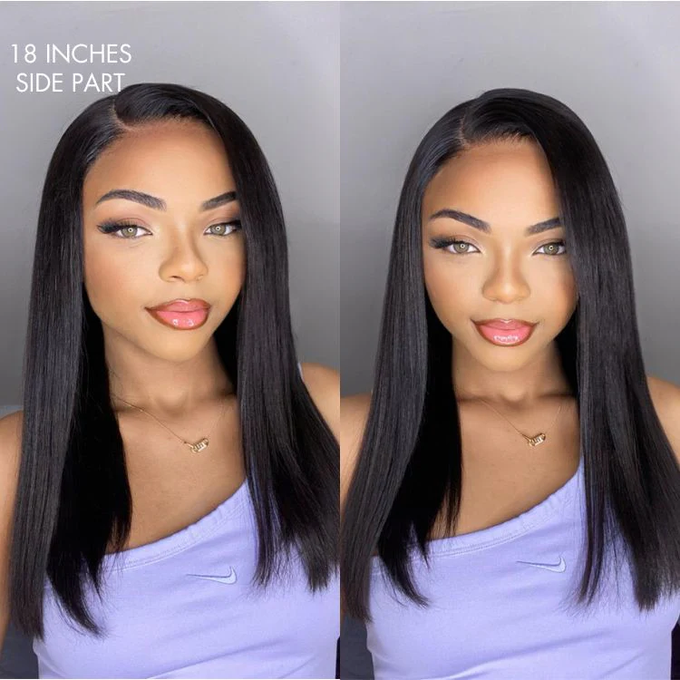 Luvme Hair 180% Density | Silky Straight 13x4 Frontal HD Lace Glueless Long Wig 100% Human Hair - US Only - Image 7