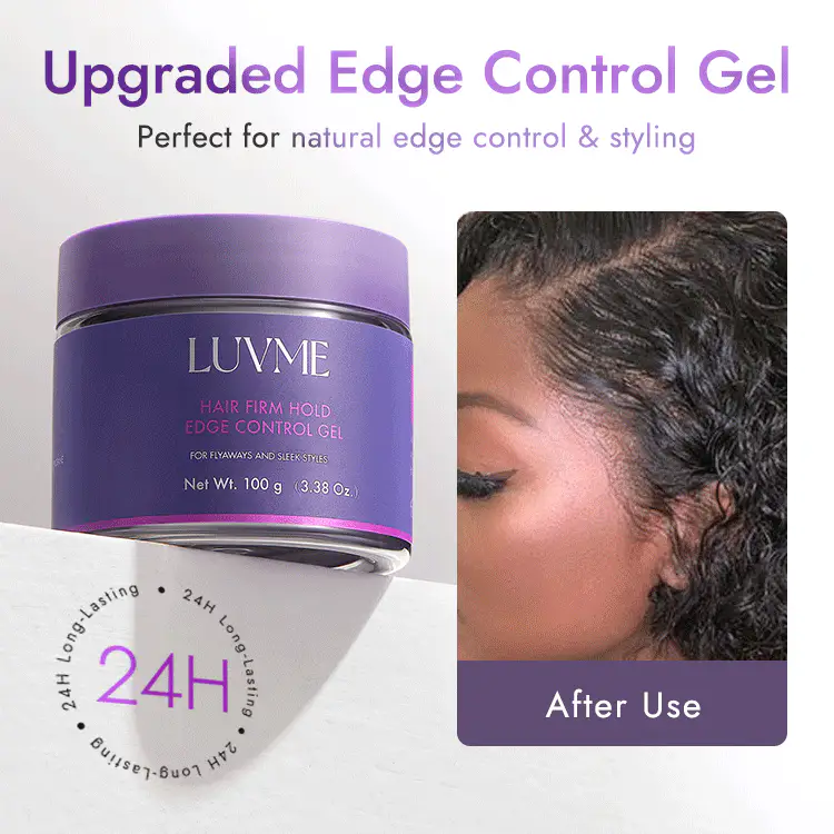 US Only | 1pc Edge Control Gel, 24h Long-Lasting Hold, for Flyaways and Sleek Styles | Add-on Item - Image 3