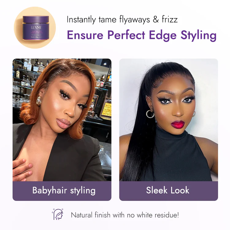 US Only | 1pc Edge Control Gel, 24h Long-Lasting Hold, for Flyaways and Sleek Styles | Add-on Item - Image 5
