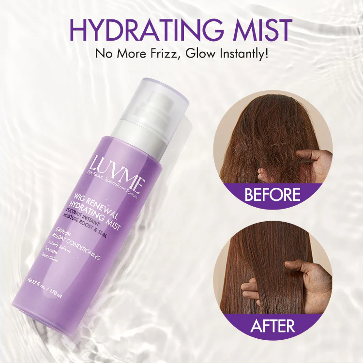 US only | 1PC Hair Straightener + 1pc Wig Renewal Hydrating Mist | Add-on Item - Image 10