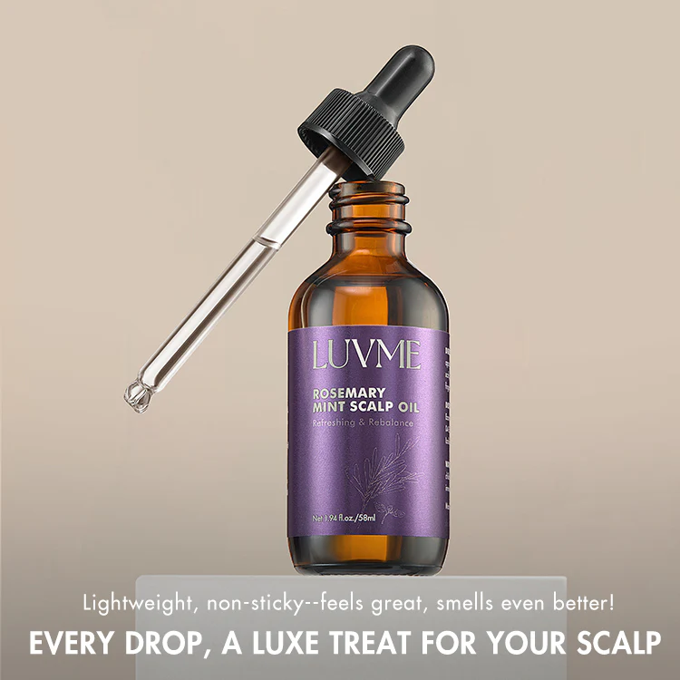 US Only | Luvme Rosemary Mint Scalp Oil, Scalp Care, Soothe & Strengthen | Add-on Item - Image 6