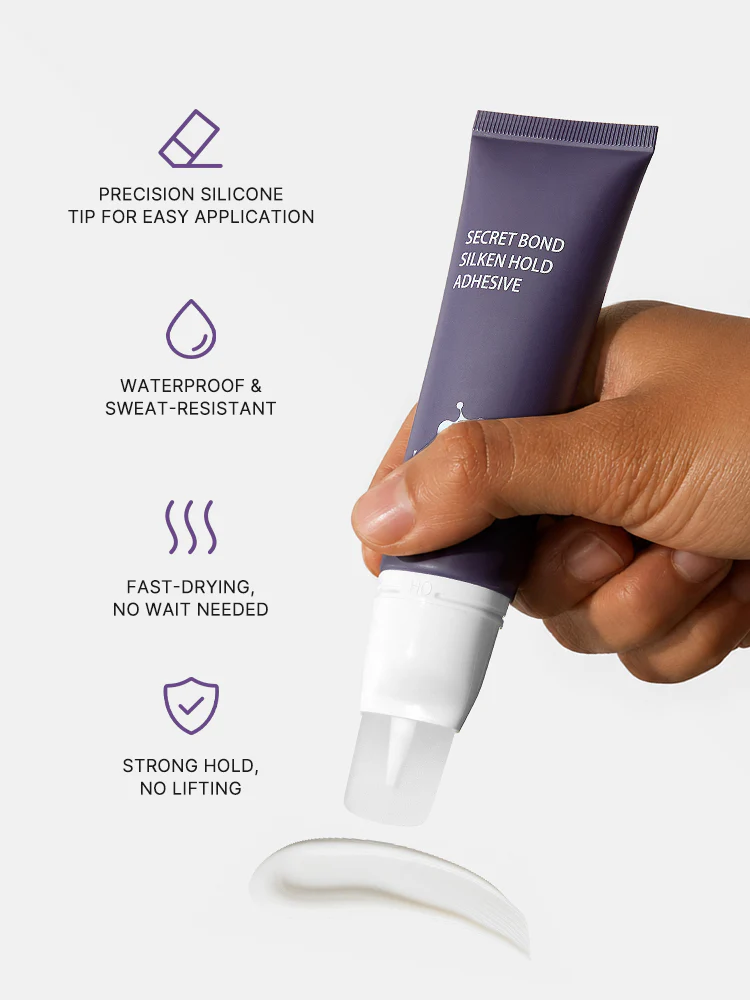 US Only | LUVME Wig Hairline Glue - Silicone Applicator for Easy Mess-Free Application, Invisible Strong Hold | Add-on Item - Image 3