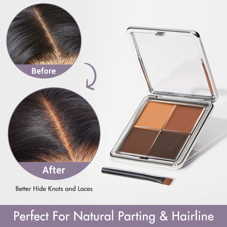 US Only | Upgrade 2.0 1pc Wig Knots Healer with a Brush, for Lace Wigs, Frontal Part and Hairline | Add-on Item - Image 2