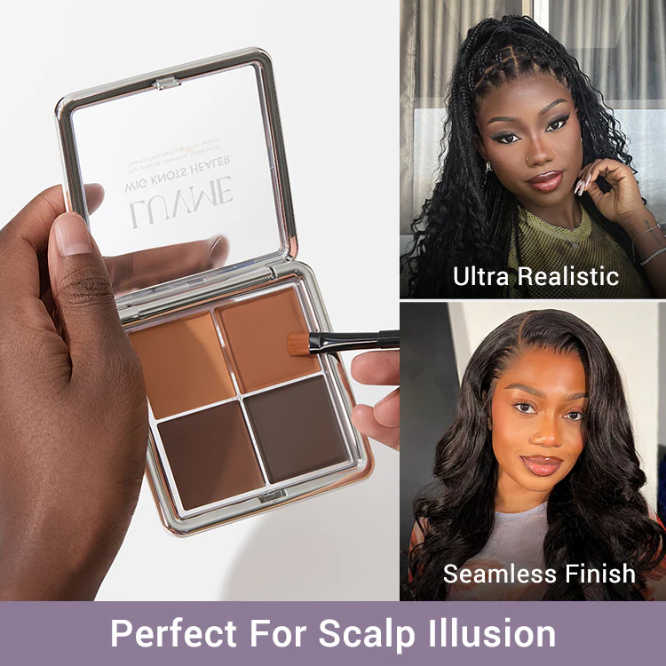 US Only | Upgrade 2.0 1pc Wig Knots Healer with a Brush, for Lace Wigs, Frontal Part and Hairline | Add-on Item - Image 3