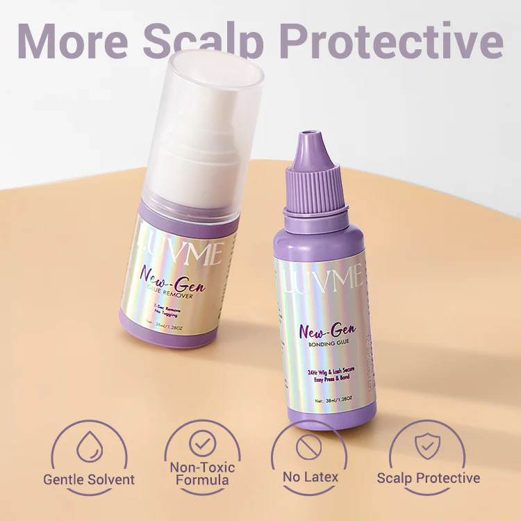 US Only | LUVME Upgraded 2.0 Lace Wig Glue & Remover Kit, Secure Hold & Easy Removal - Image 3